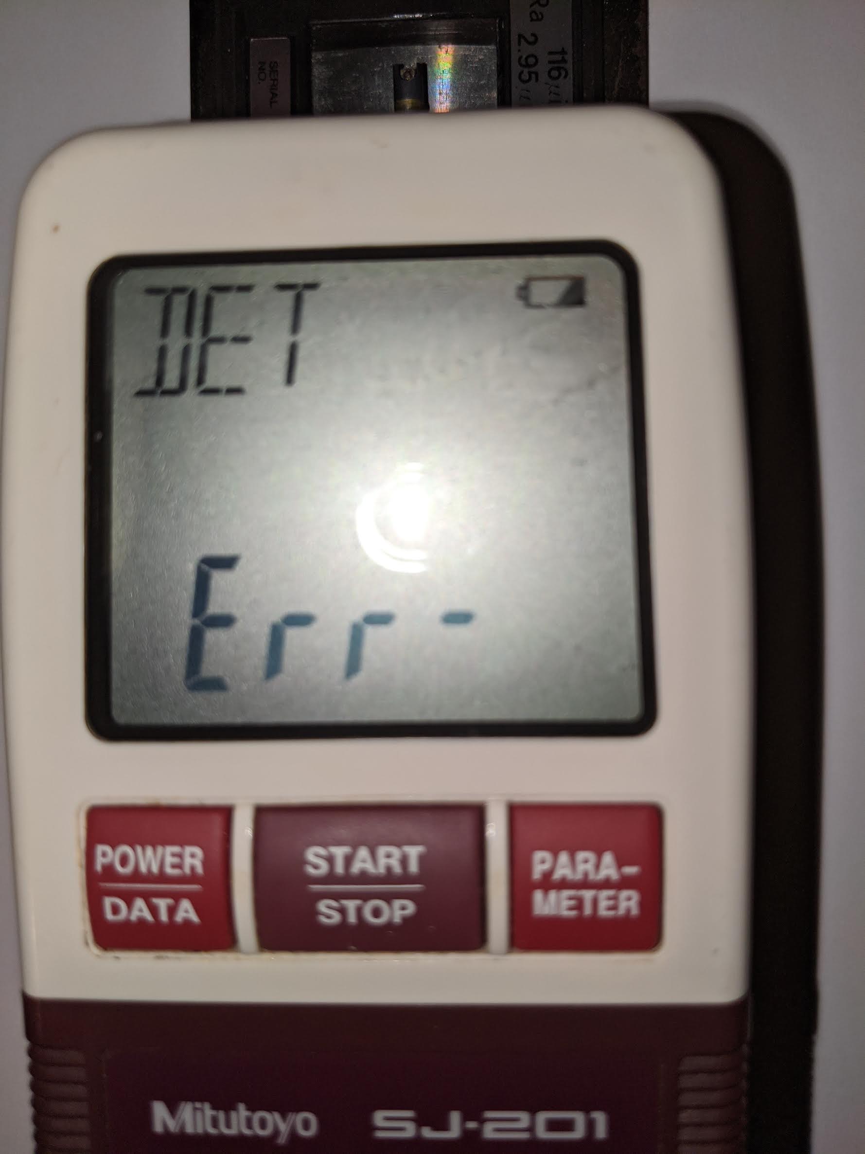 Mitutoyo Profilometer Detector Repair Specialist